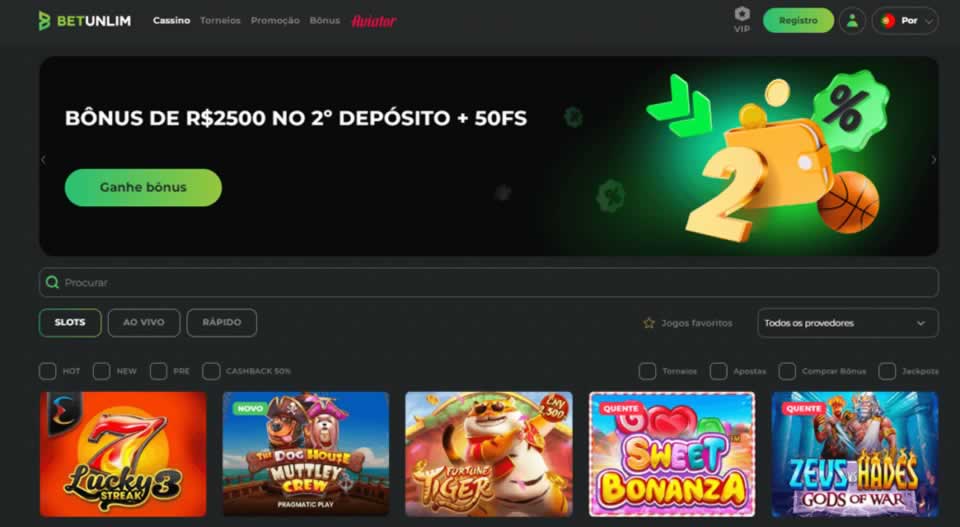 Bonus de cassino